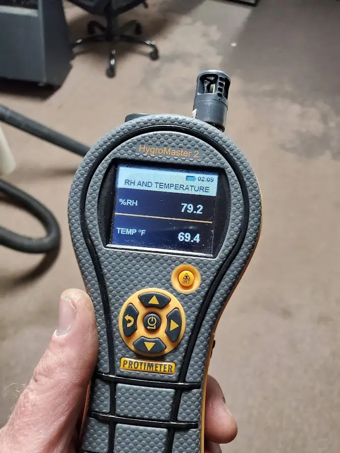 Moisture meter humidity assessment for Fire & Smoke Damage Restoration in Christiansburg